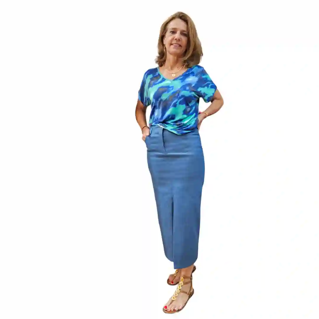 Falda vaquera