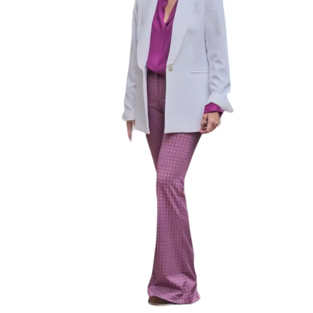 BELL bougainvillea print pants - Image 3