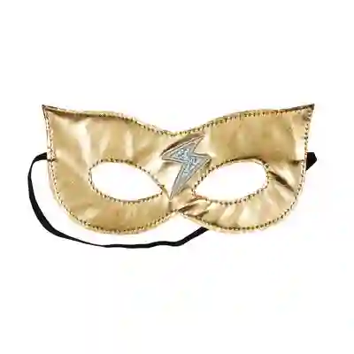 Golden Superhero Mask