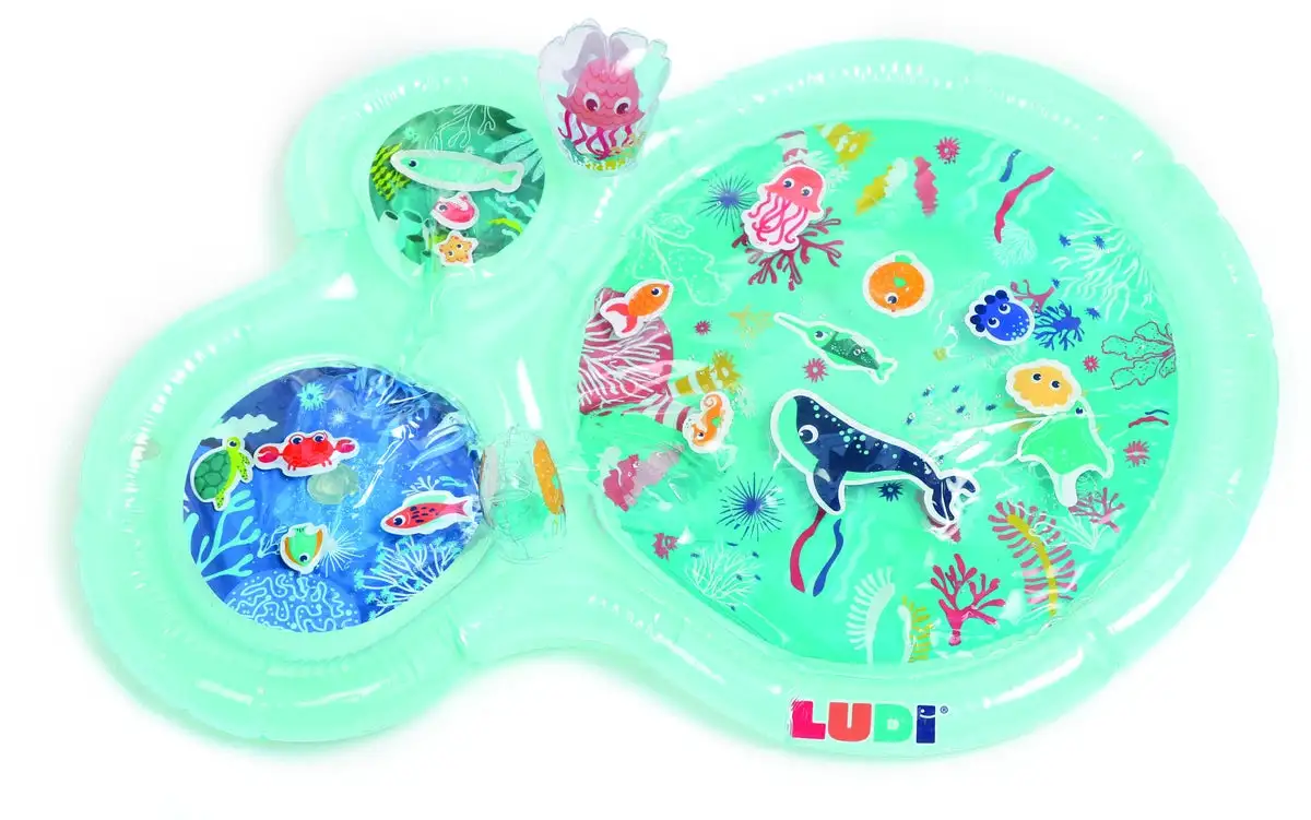 Área de juego agua marina