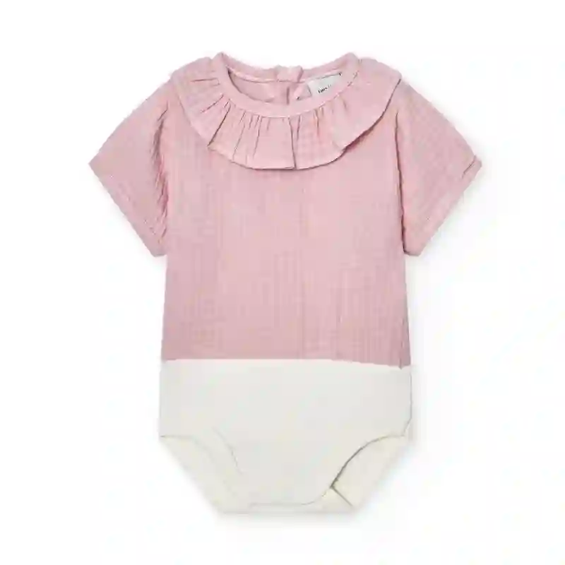 Pink Bambula flying bodysuit