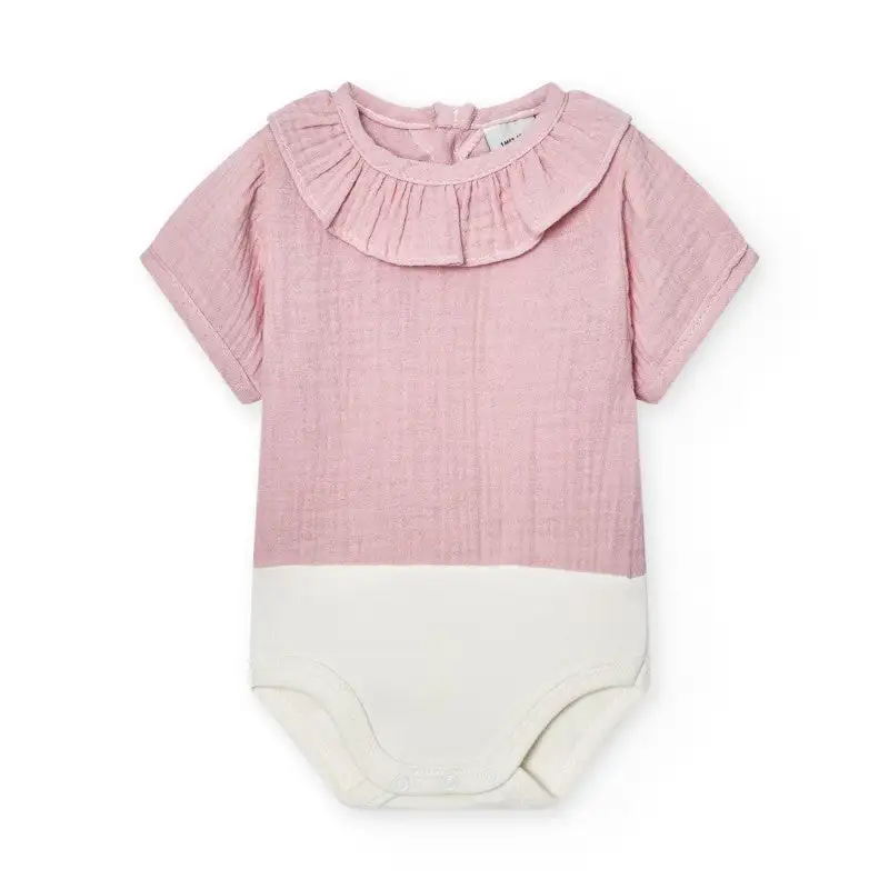 Pink Bambula flying bodysuit