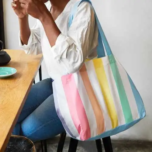 Rainbow Beach Bag - Image 4