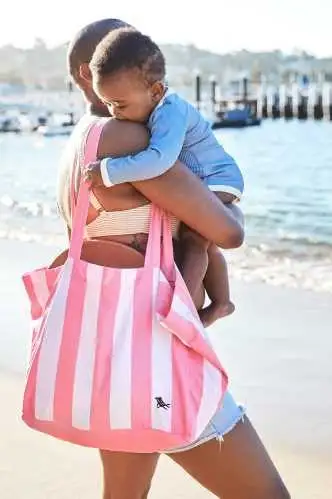 Bolsa de playa Rosa - Imagen 3