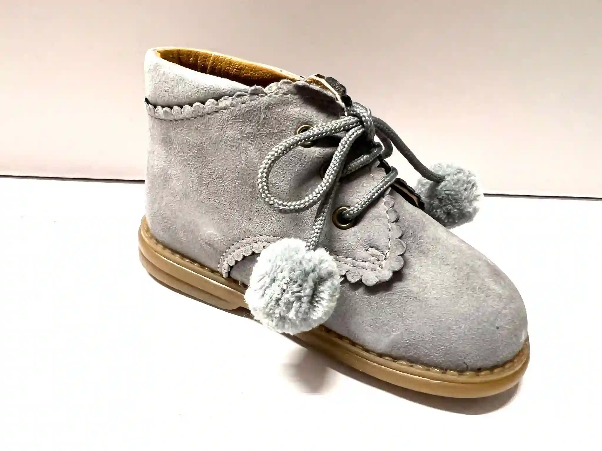 Lead Suede Lace Boot