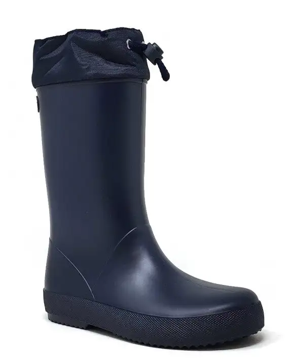 Adjustable blue wellies