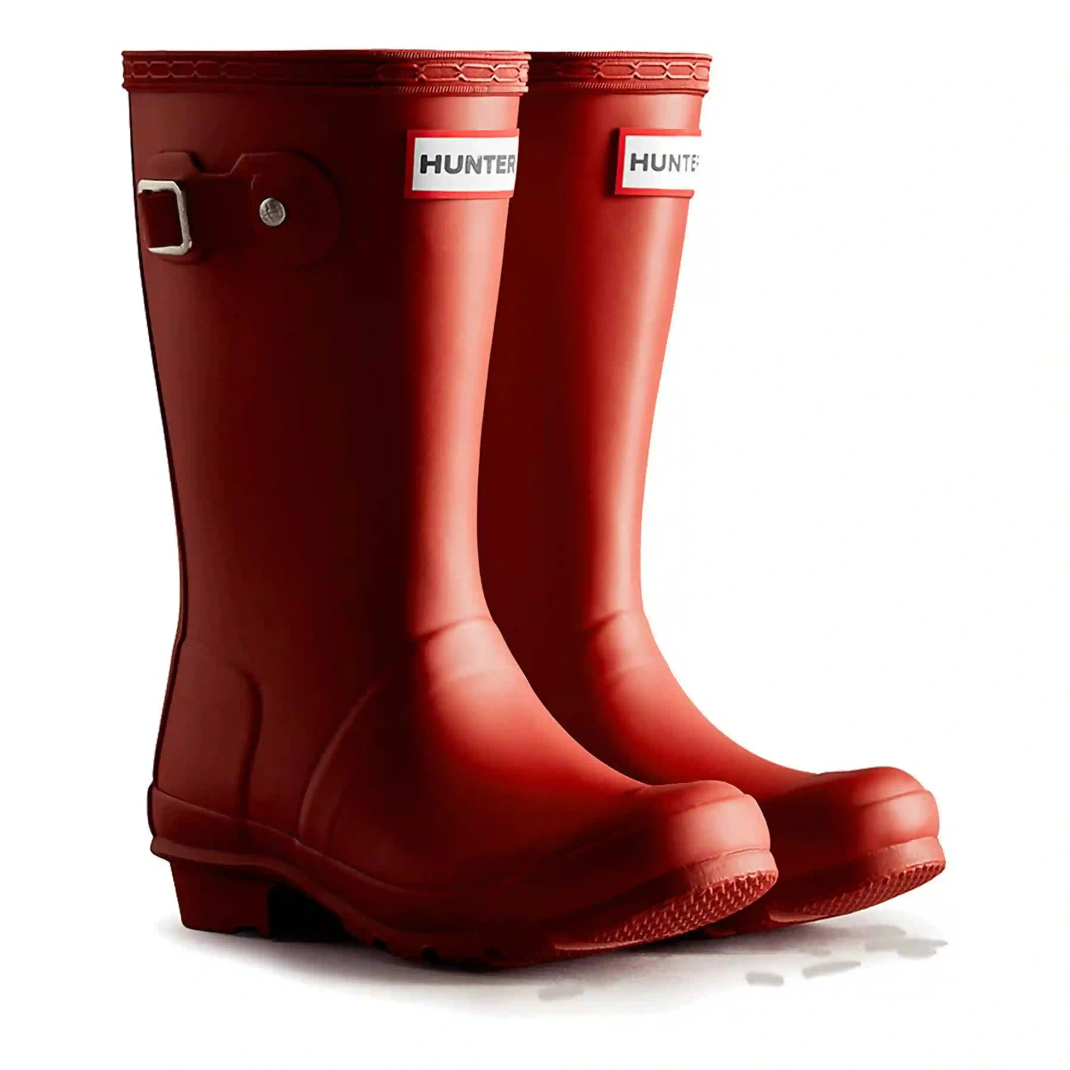 Red Hunter wellies
