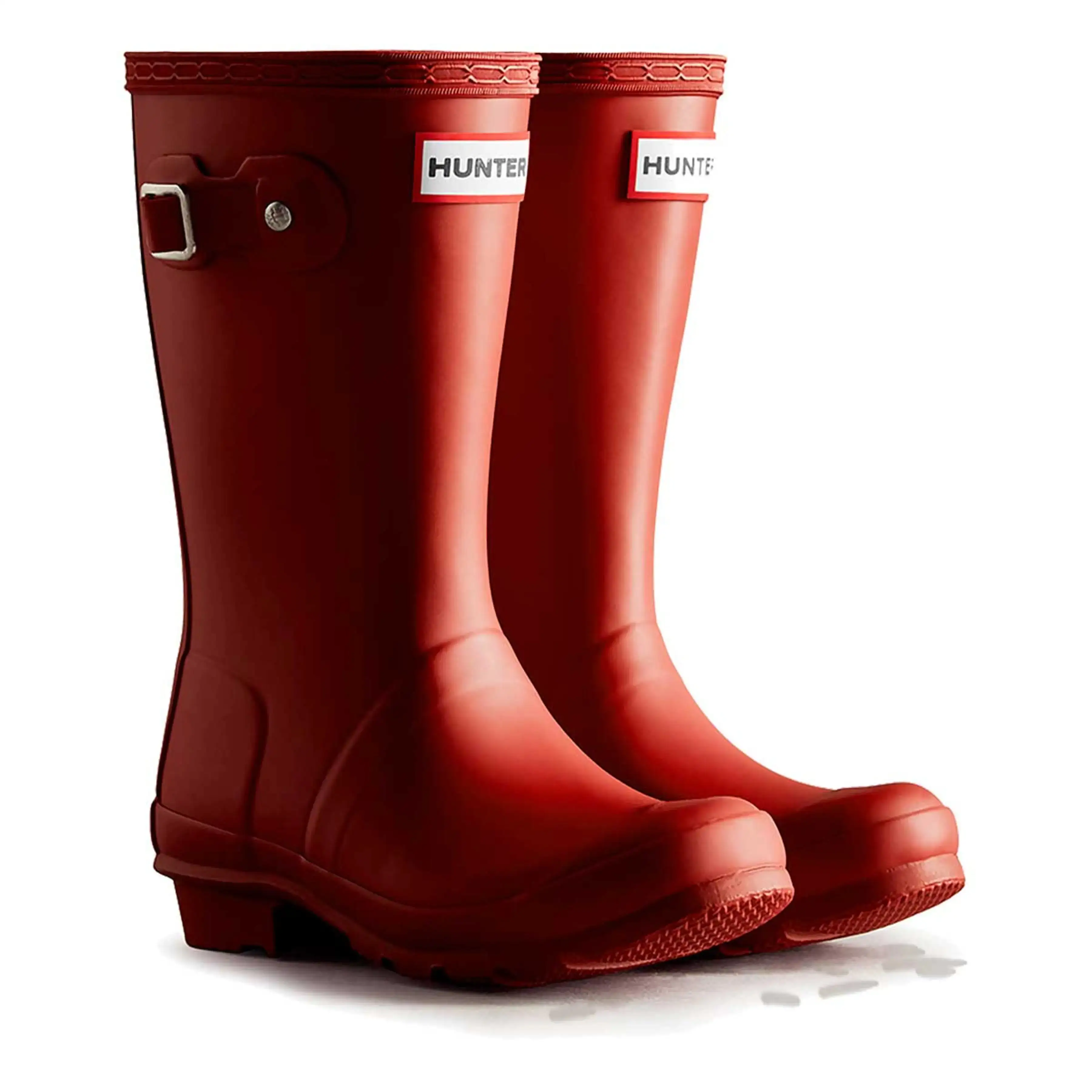 Red Hunter wellies