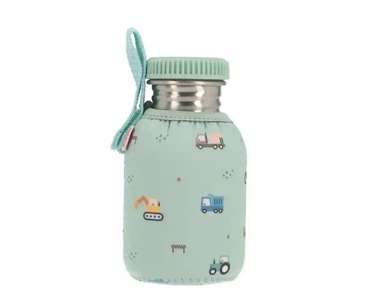 Steel Bottle with Trucks Case 350ml