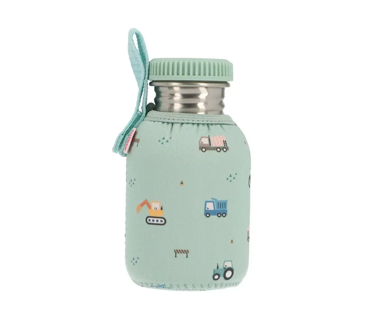 Steel Bottle with Trucks Case 350ml