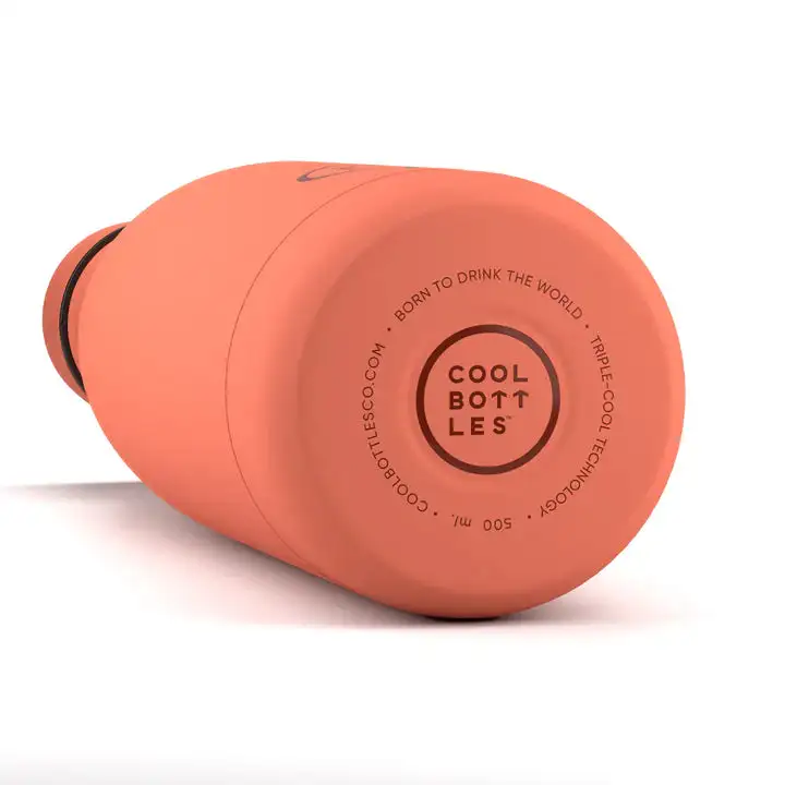 Coral Pastel Thermos Bottle - Image 3