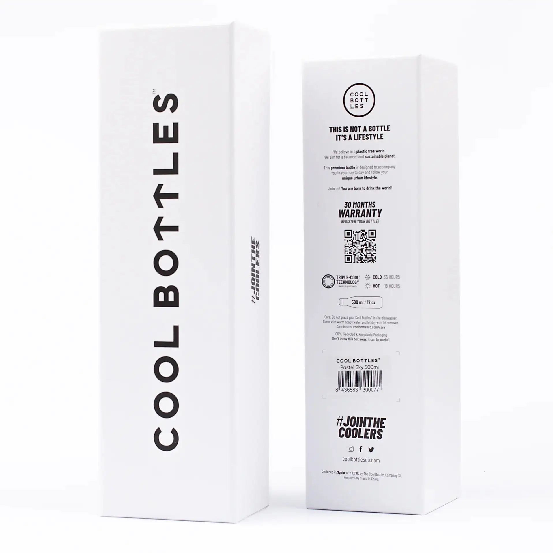 Coral Pastel Thermos Bottle - Image 4