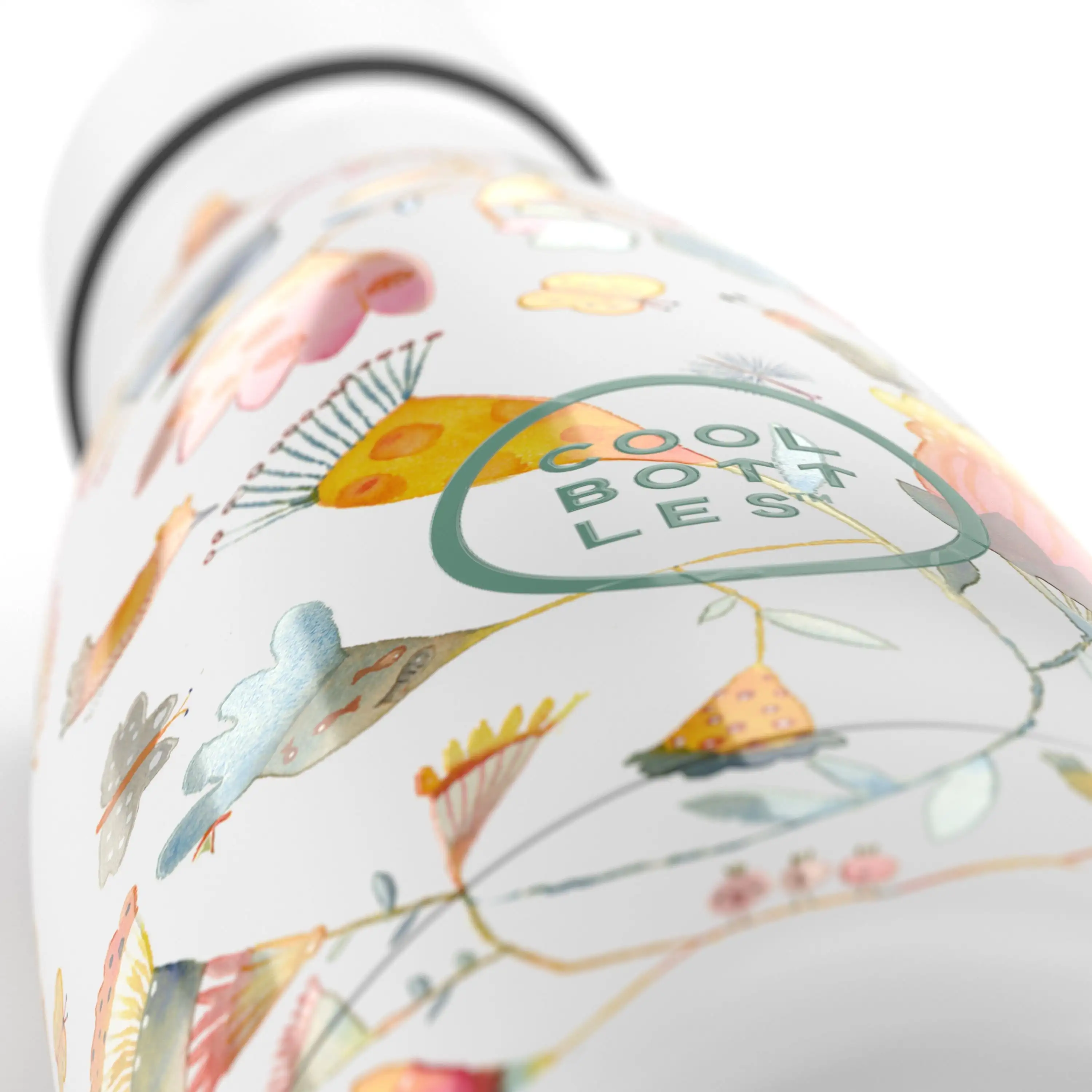 Botella Termo Flores De Primavera - Imagen 2