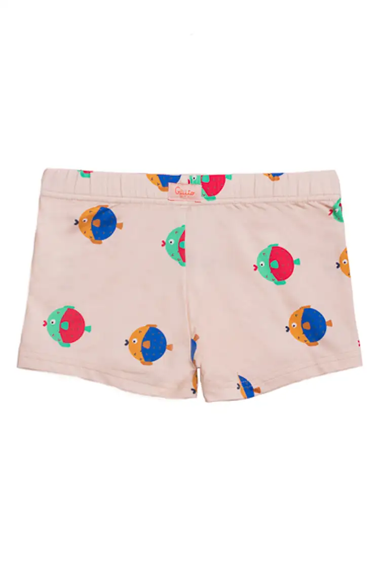 Beige lycra boxer puffer fish - Image 2