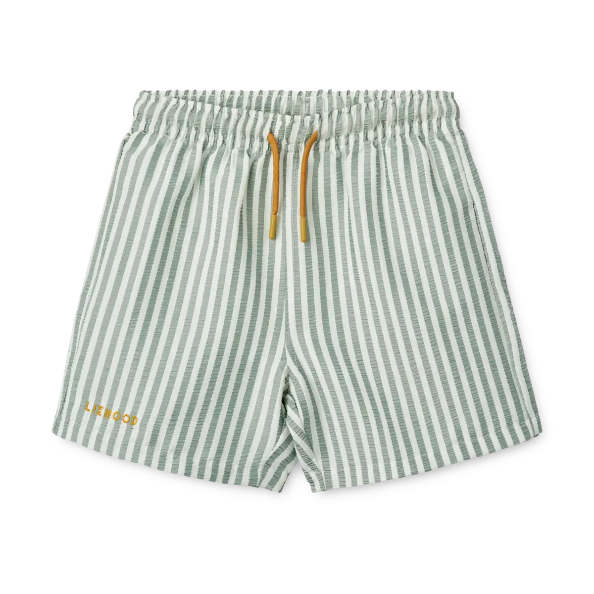 Duke Stripe Green fabric boxer