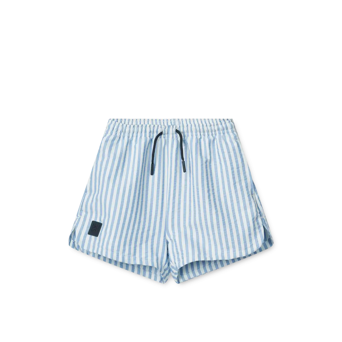 Blue Seersucker fabric boxer