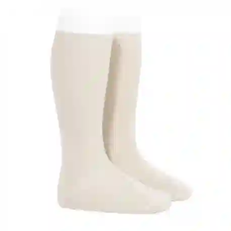 Linen high socks