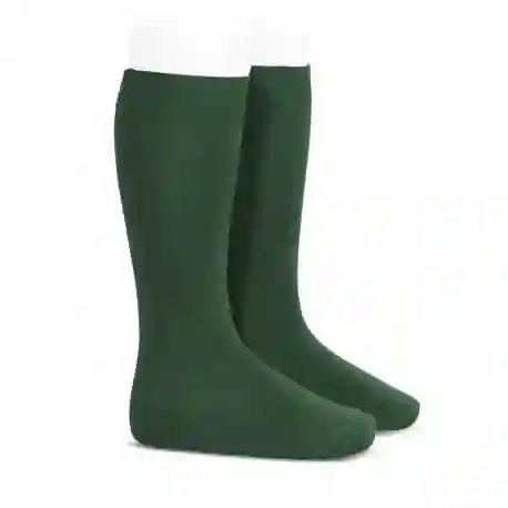 Bottle Green High Socks