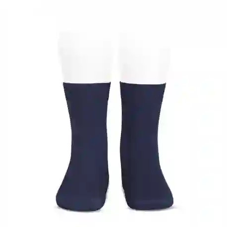 Navy low socks