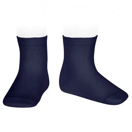 Navy short socks