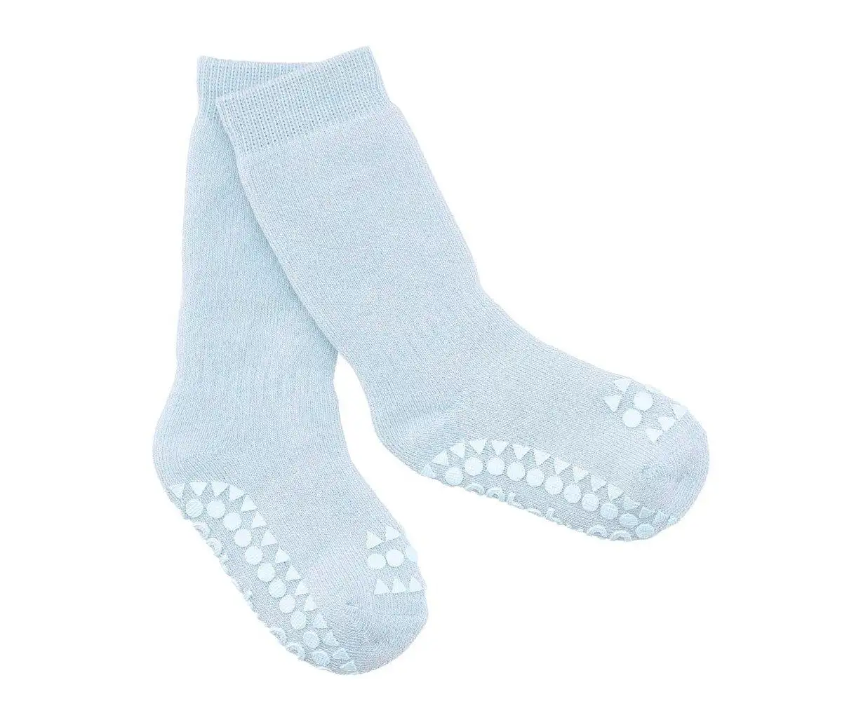 Sky Blue Non-Slip Sole Socks