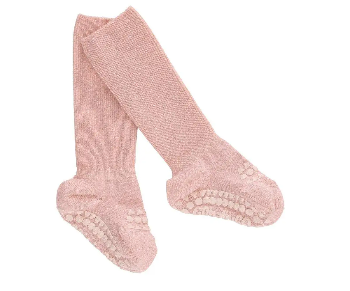Light Pink Non-Slip Sole Socks - Image 2