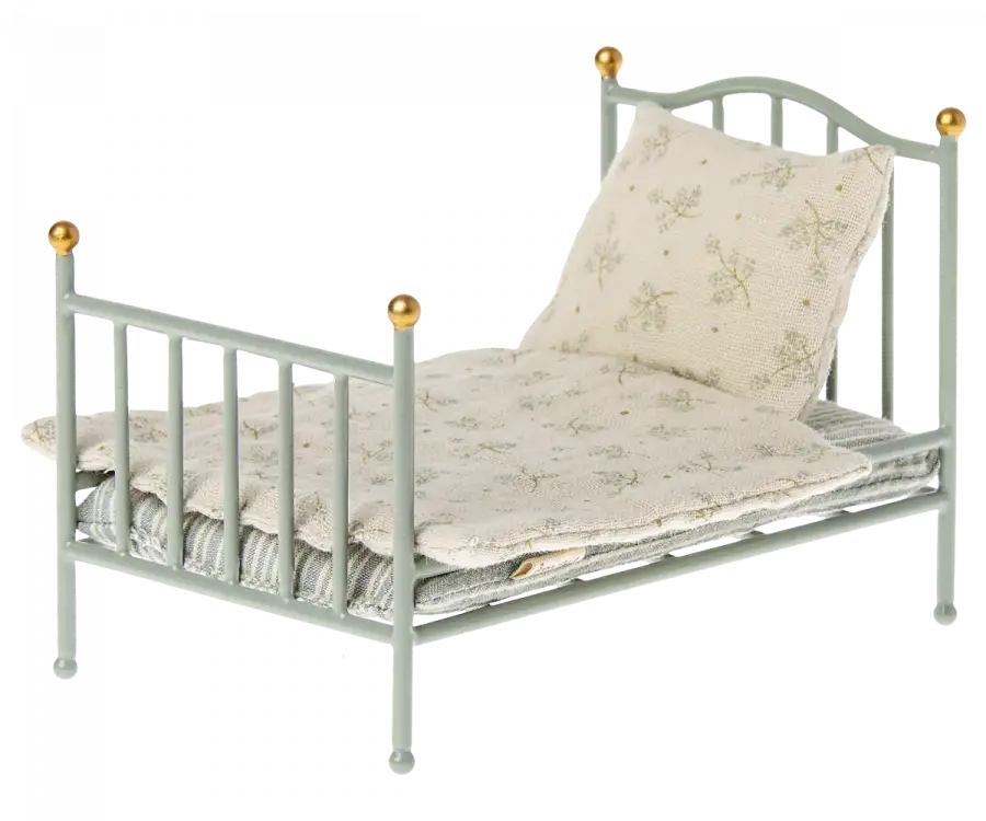 Vintage Bed, Mouse - Mint - Image 2