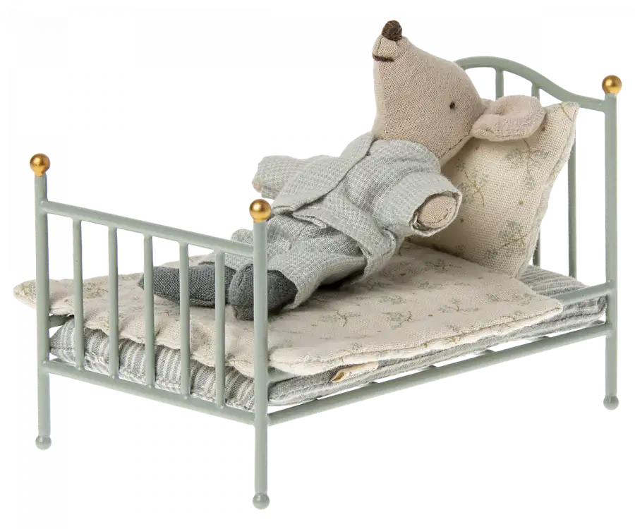 Vintage Bed, Mouse - Mint - Image 3