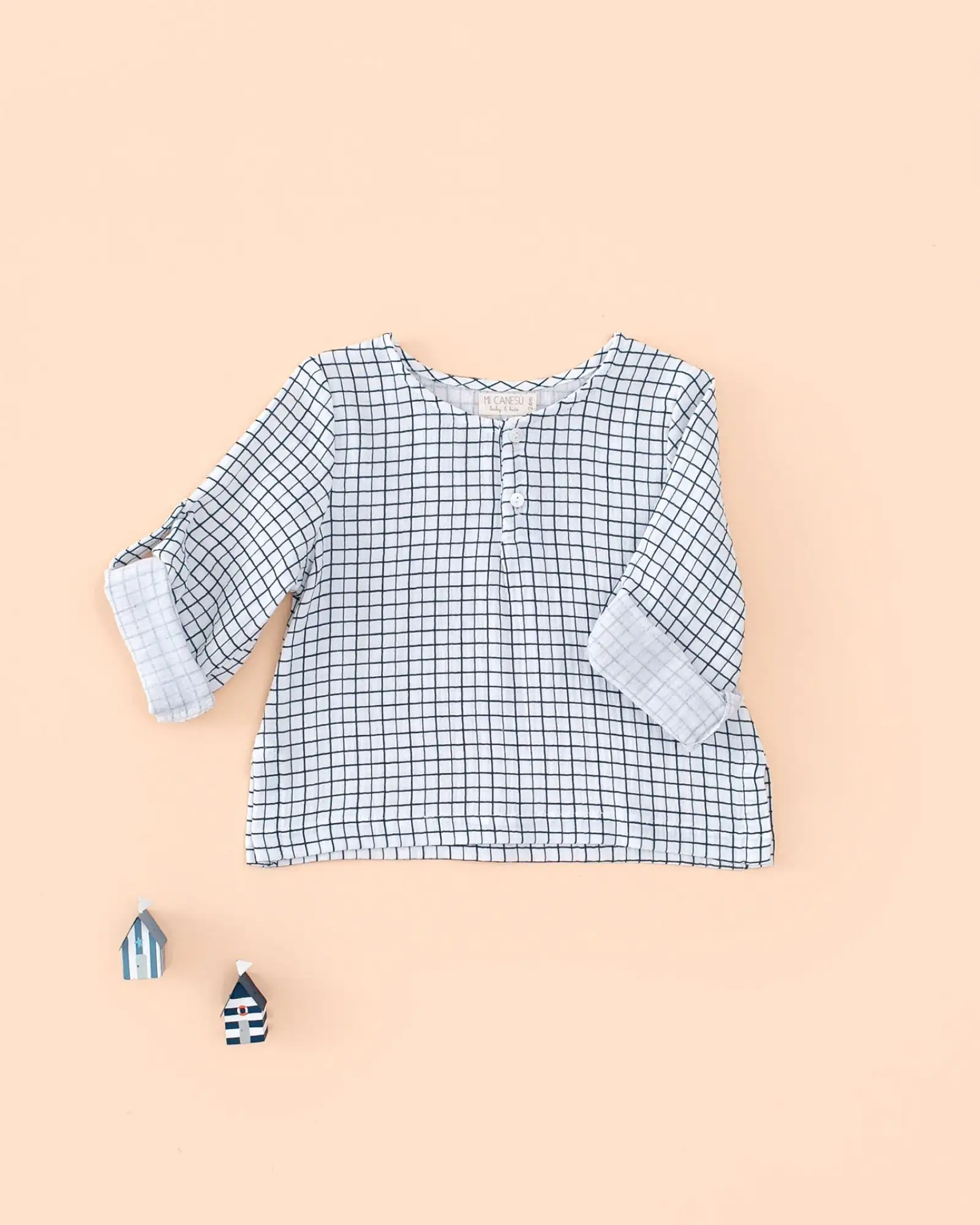 Begur Checkered Boy's Shirt - Image 2