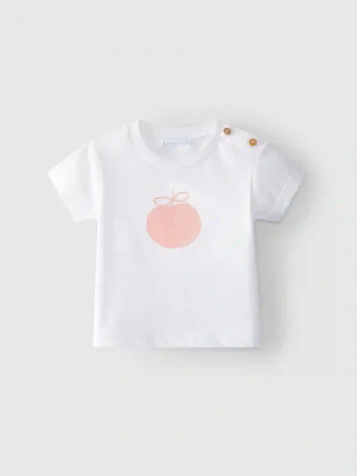 Peach camiseta