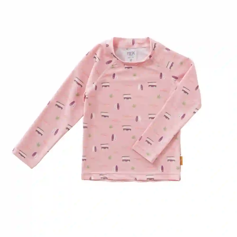 Pink Surf Beach T-shirt
