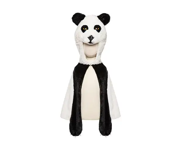 Baby panda bear cape