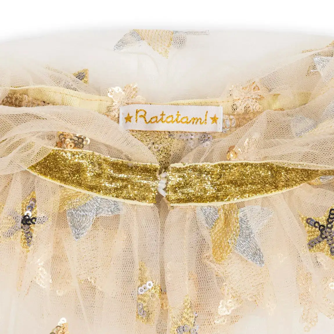 Stars embroidered cape - Image 4