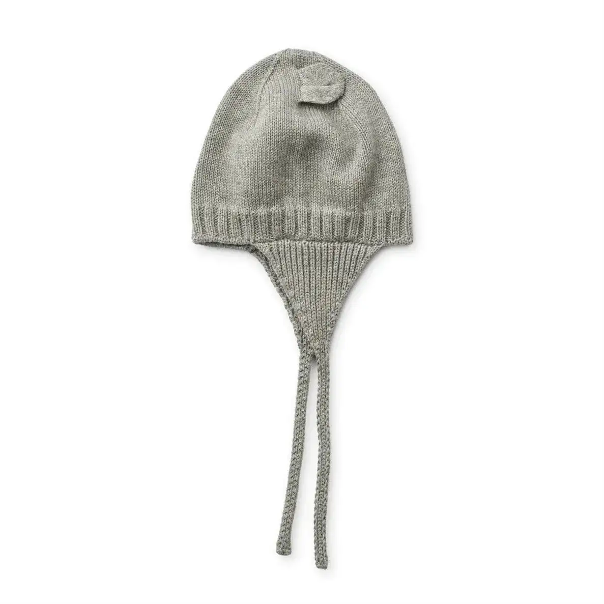Baby hood with ears Gray - Image 2