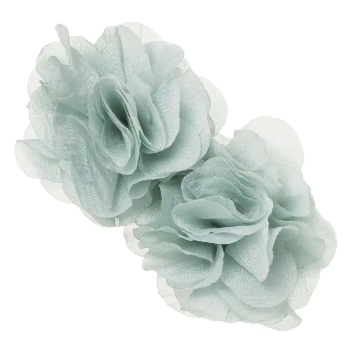 Clip with green flowers