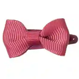 Mini clip lacito fucsia