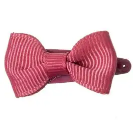 Mini clip lacito fucsia