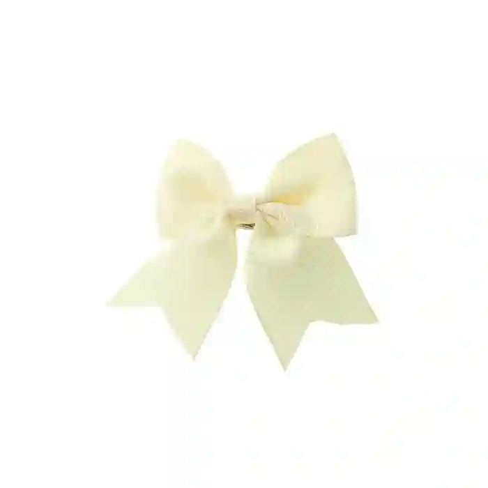 Small raw bow duckbill clip