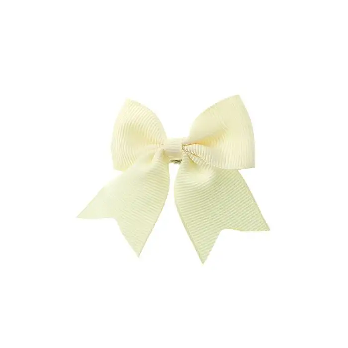 Small raw bow duckbill clip