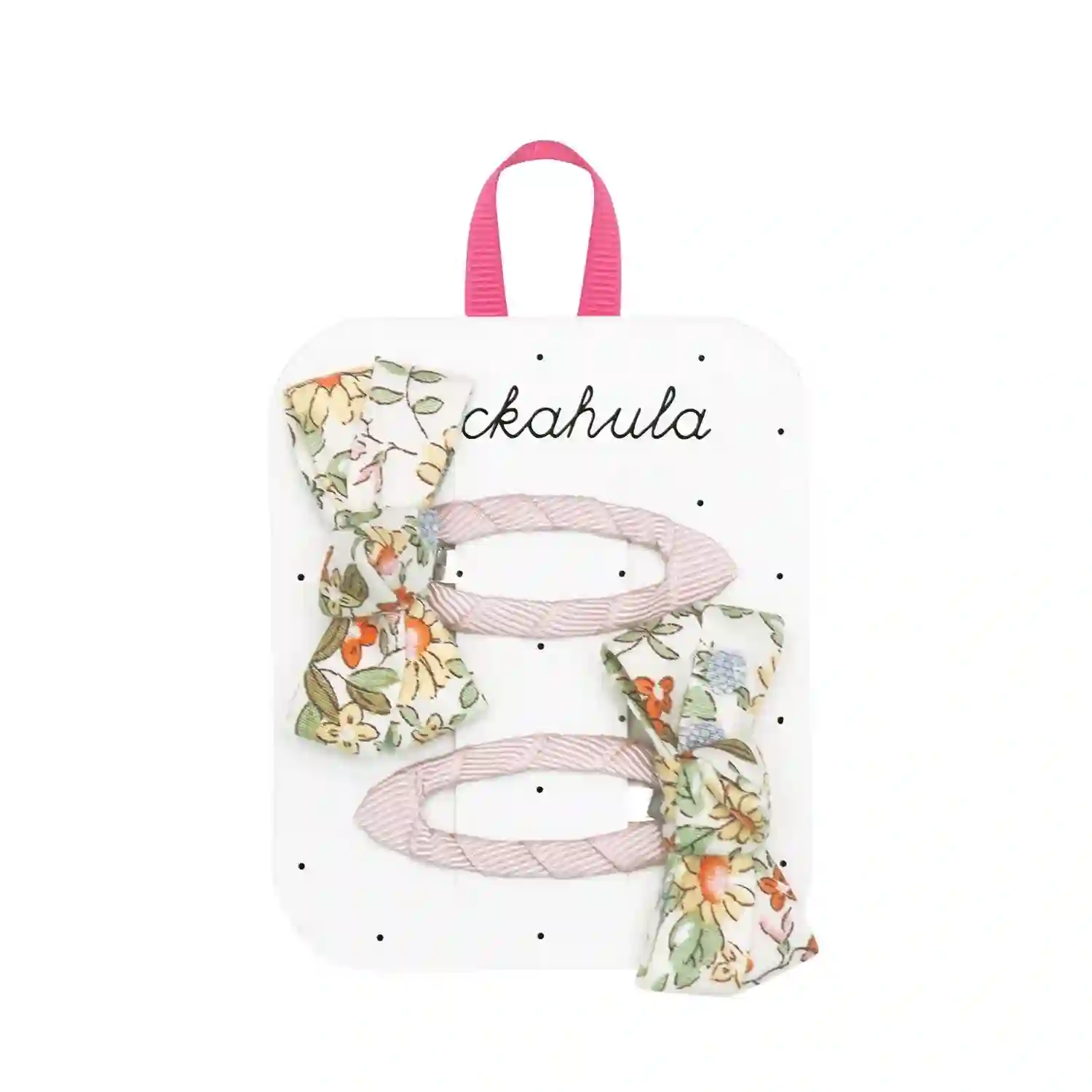 Clips lazos flores