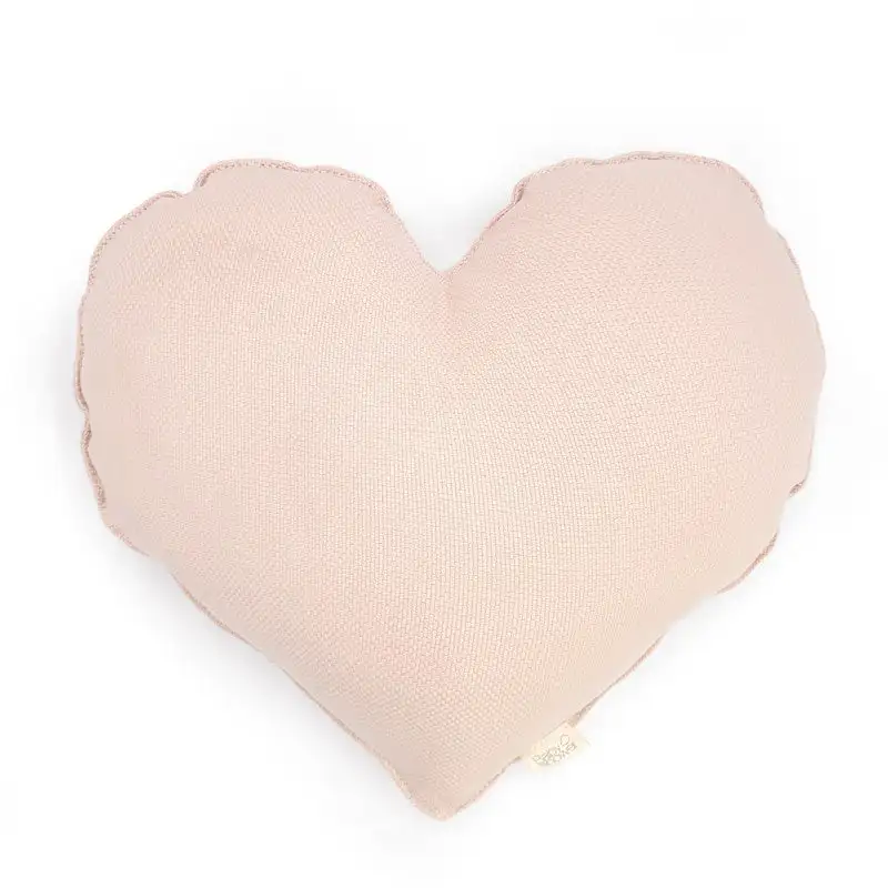 Cojín corazón Canvas Nude