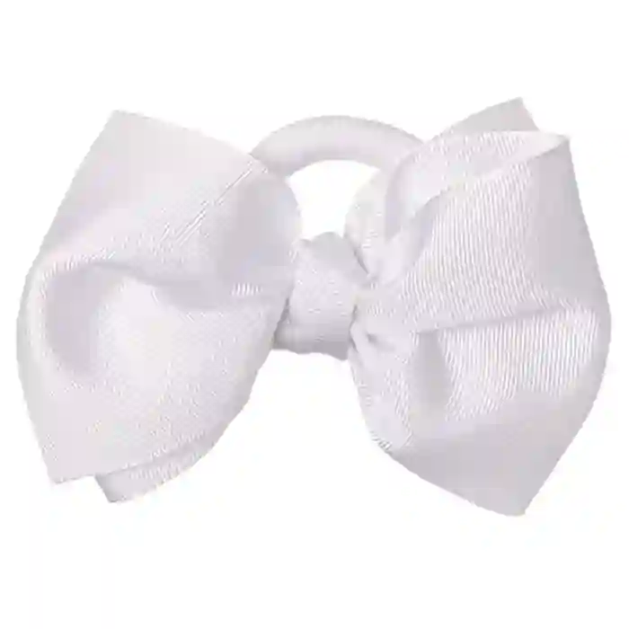Coletero lazada lazo cruzado blanco