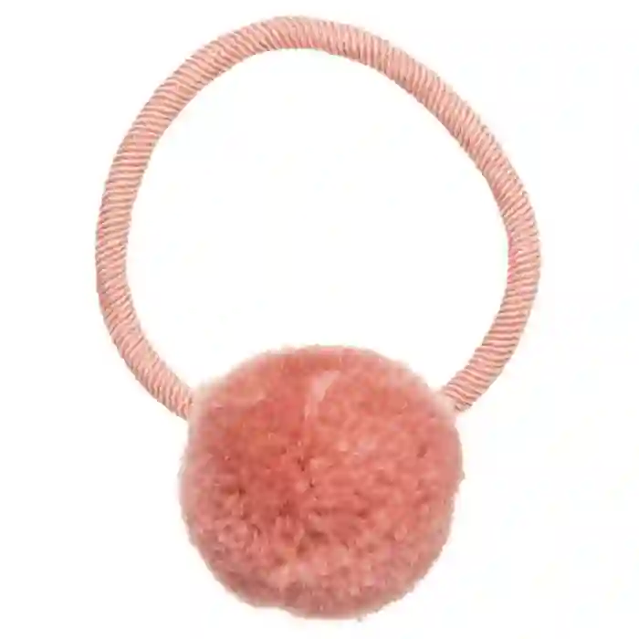 Coletero pequeño pompón coral