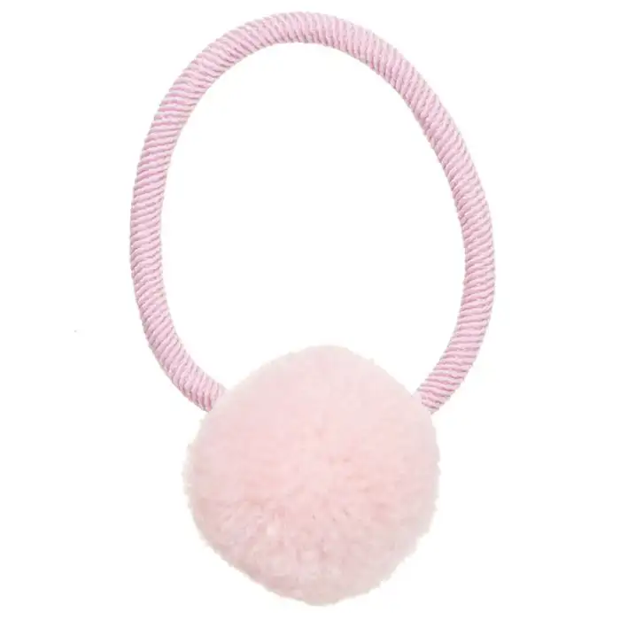 Coletero pequeño pompón rosa