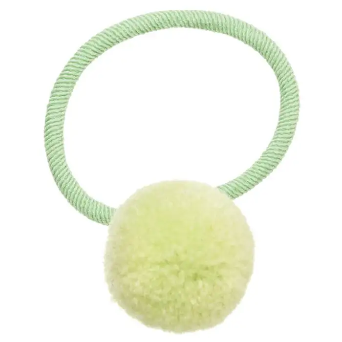 Coletero pequeño pompón verde