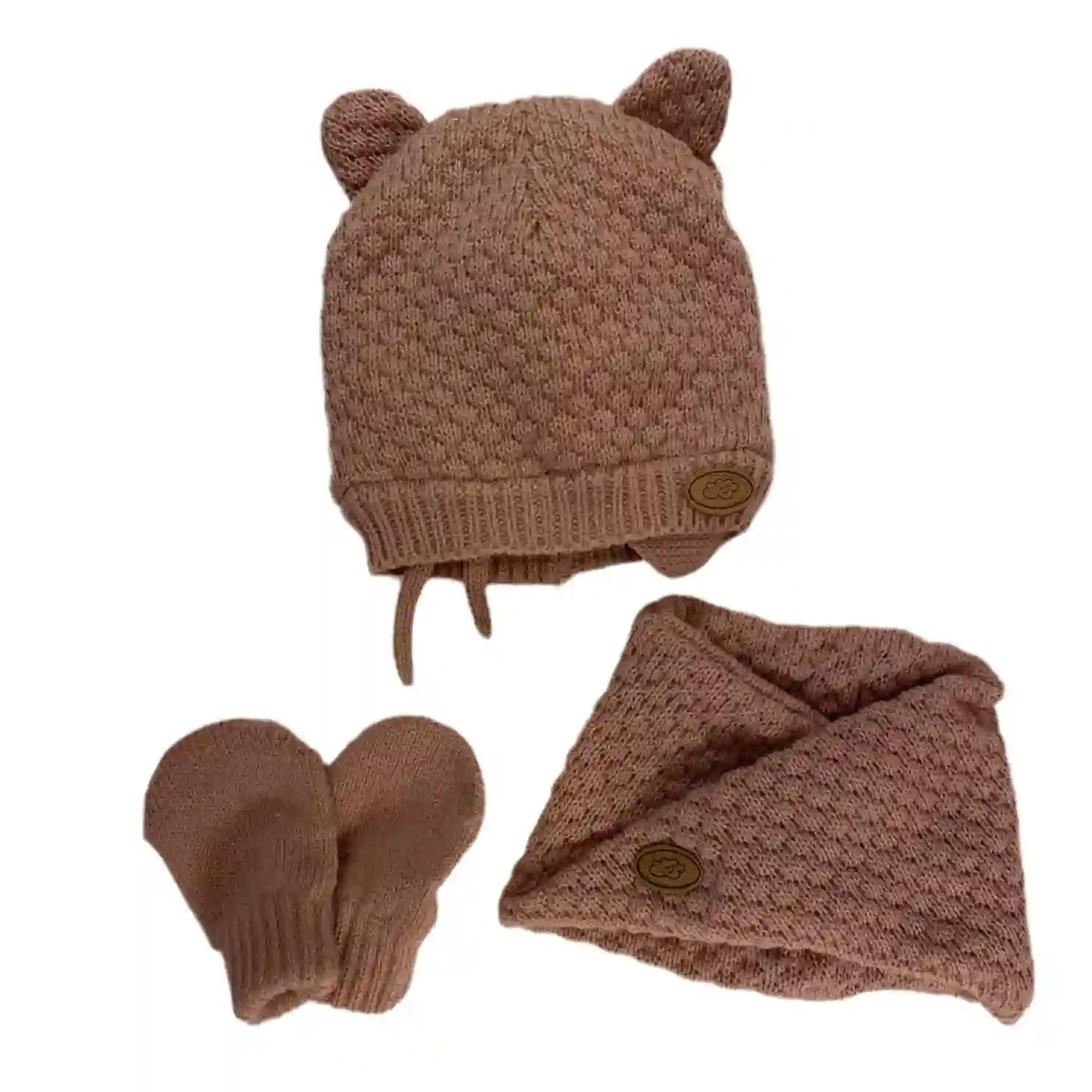 Pink 3-piece baby set