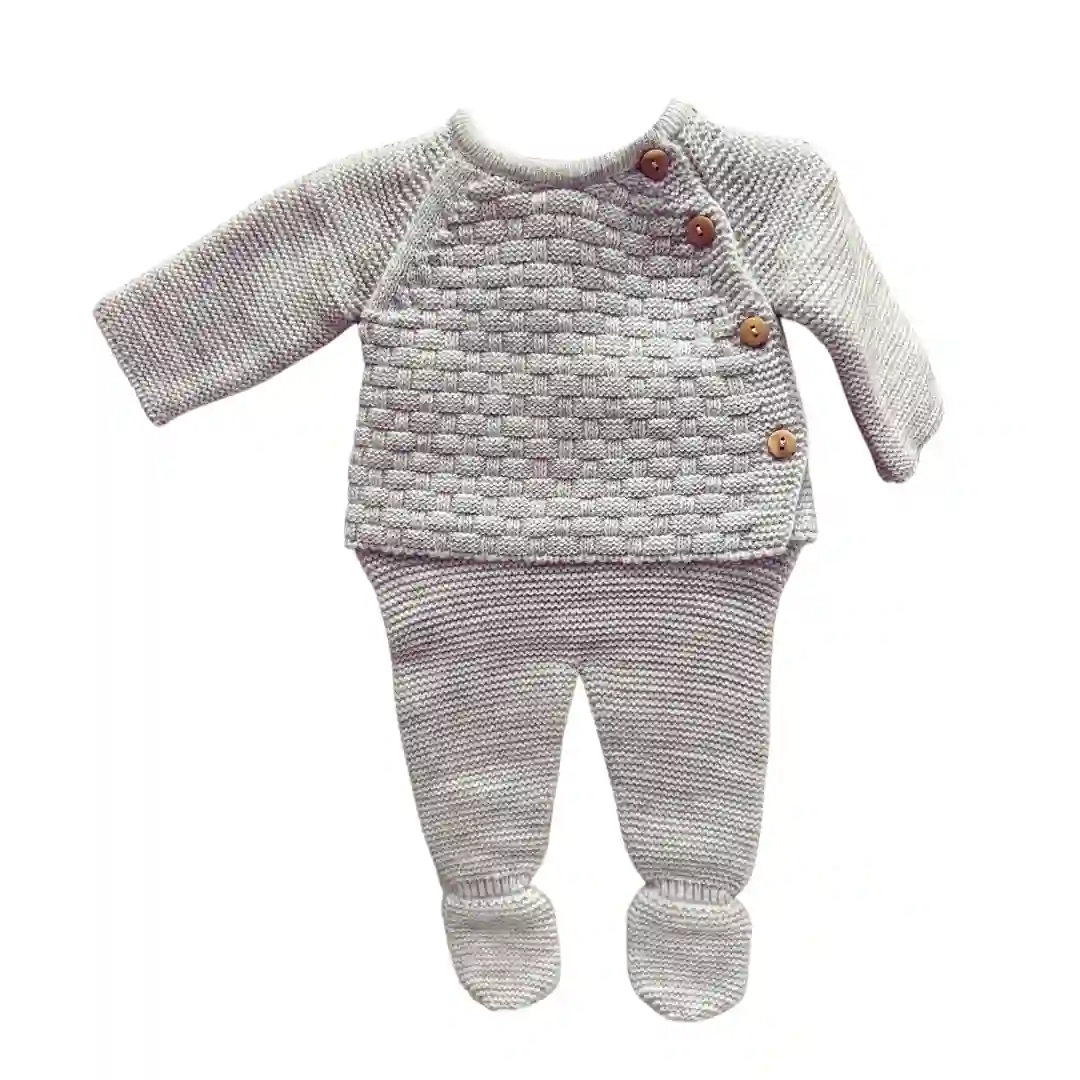 Long set 3 pieces Gray
