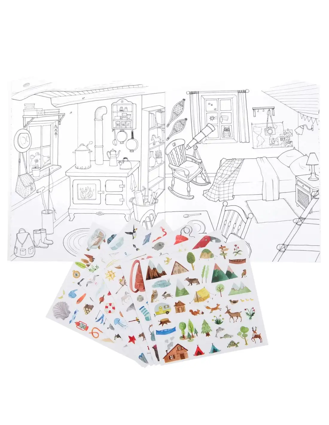 The Explorer sticker notebook - Image 2