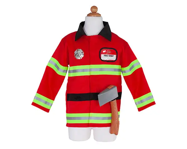 Firefighter costume with accessories - Image 2