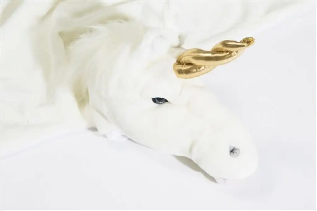 White unicorn costume